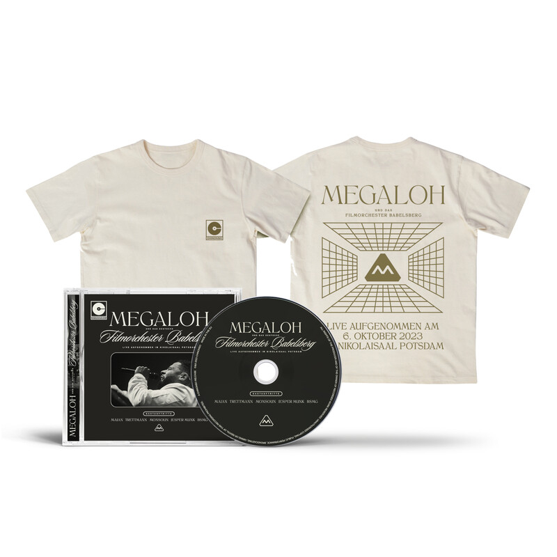 Megaloh und das Filmorchester Babelsberg von Megaloh - CD + T-Shirt jetzt im Megaloh Store